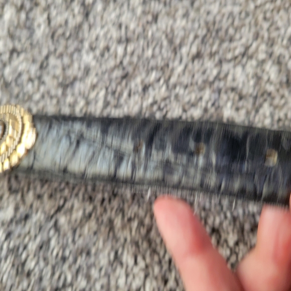 Vintage Black and Gold Women's Belt - Picture 11 of 16